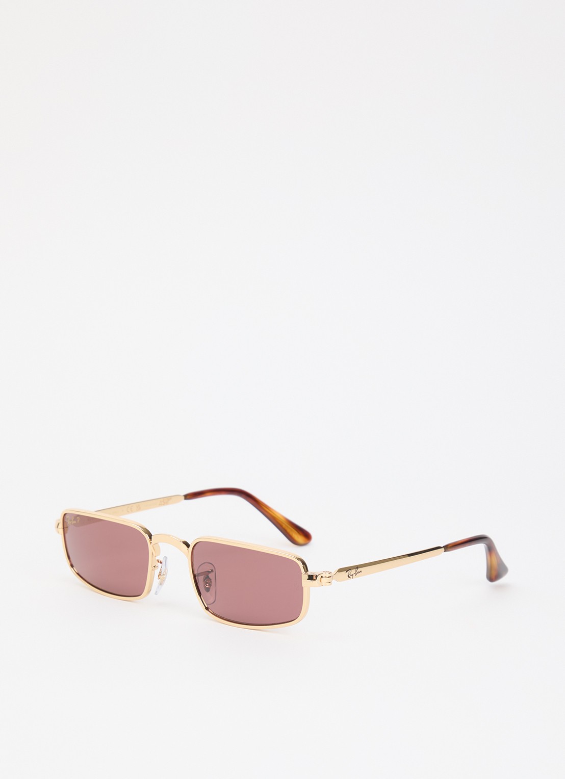 Ray-Ban Retro zonnebril RB3927 - voorkant 4 goud