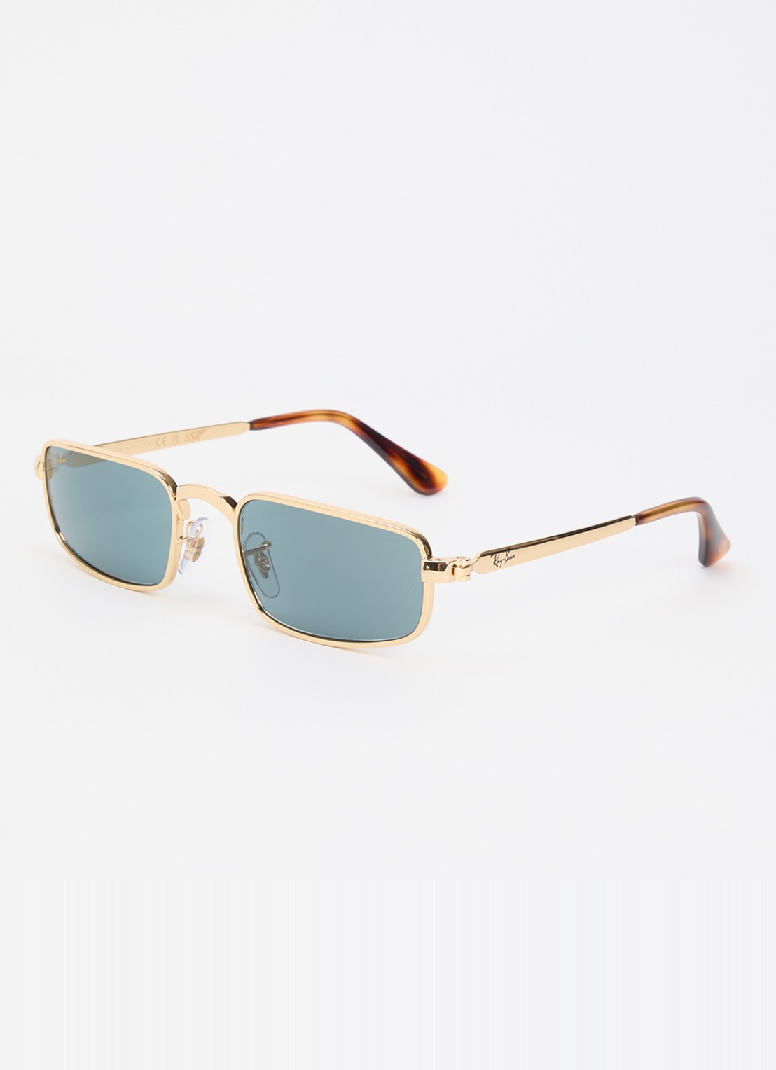 Ray-Ban Retro zonnebril RB3927 - voorkant 4 goud