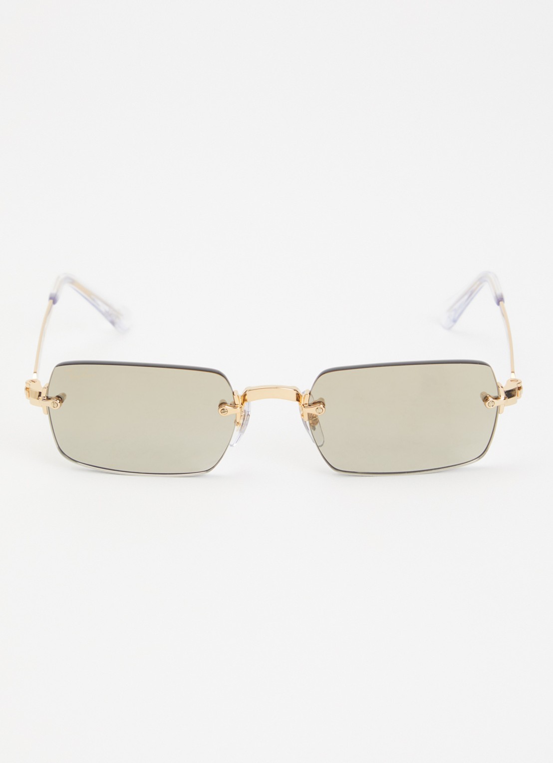 Ray-Ban Retro zonnebril RB3928 - detail goud