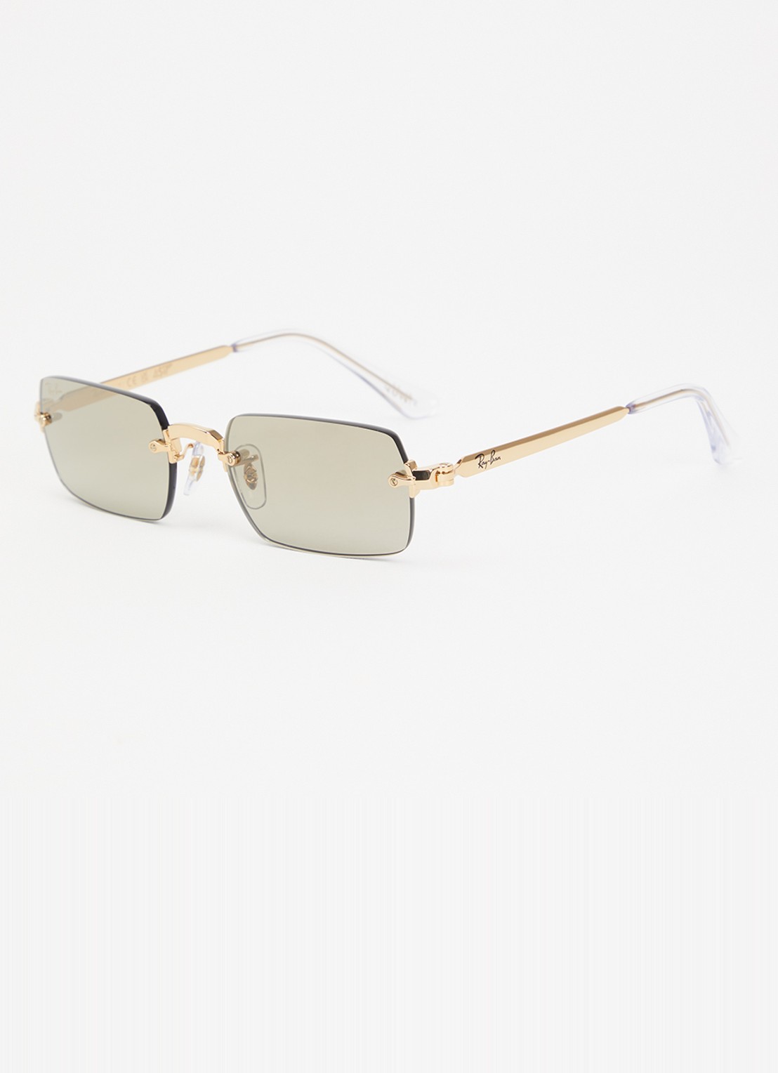 Ray-Ban Retro zonnebril RB3928 - voorkant 4 goud