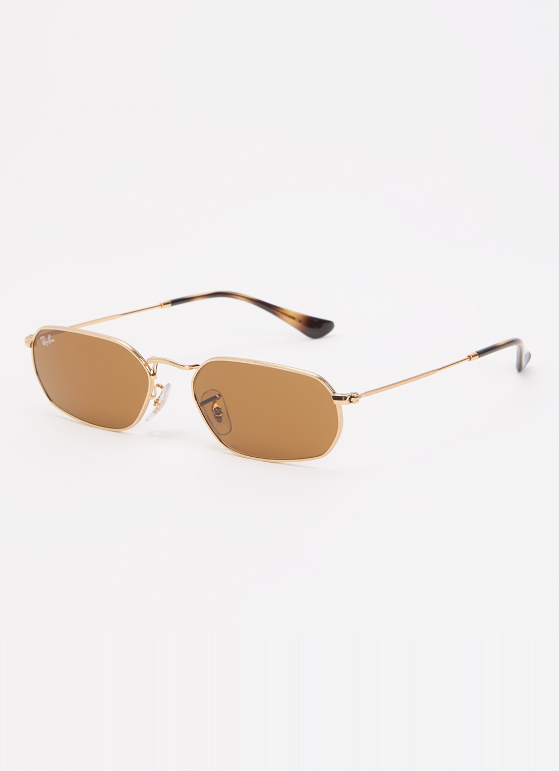 Ray-Ban Retro zonnebril RB3947 - voorkant 4 goud