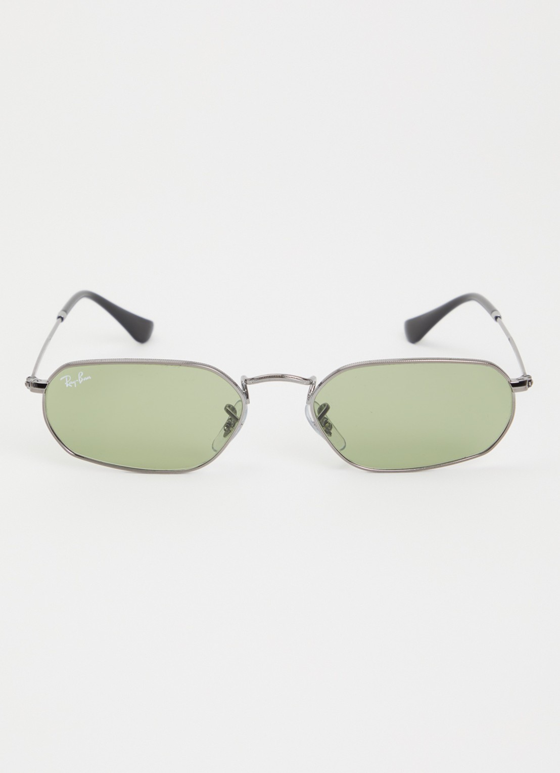 Ray-Ban Retro zonnebril RB3947 - detail 2 zilver