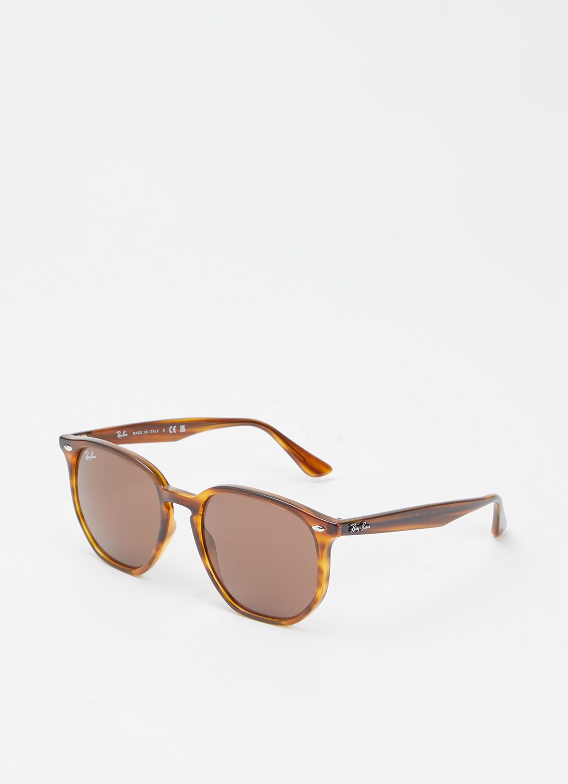 Ray-Ban Retro zonnebril RB4306 - voorkant 4 bruin