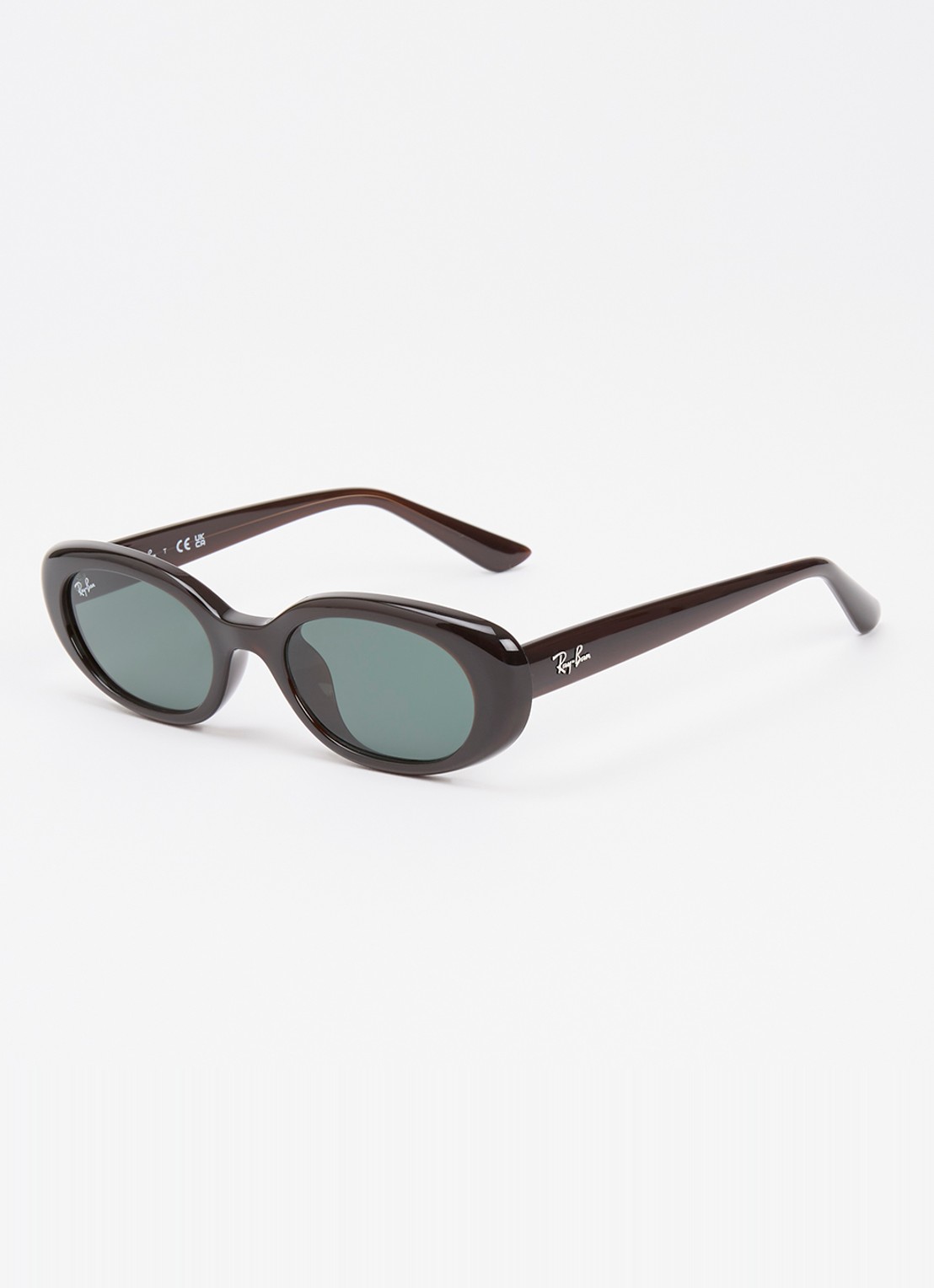Ray-Ban Retro zonnebril RB4441D - voorkant donkerbruin