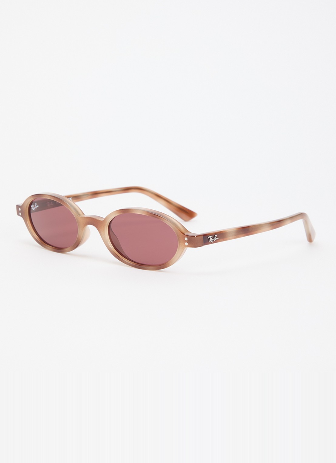 Ray-Ban Retro zonnebril RB4472 - voorkant 4 lichtbruin