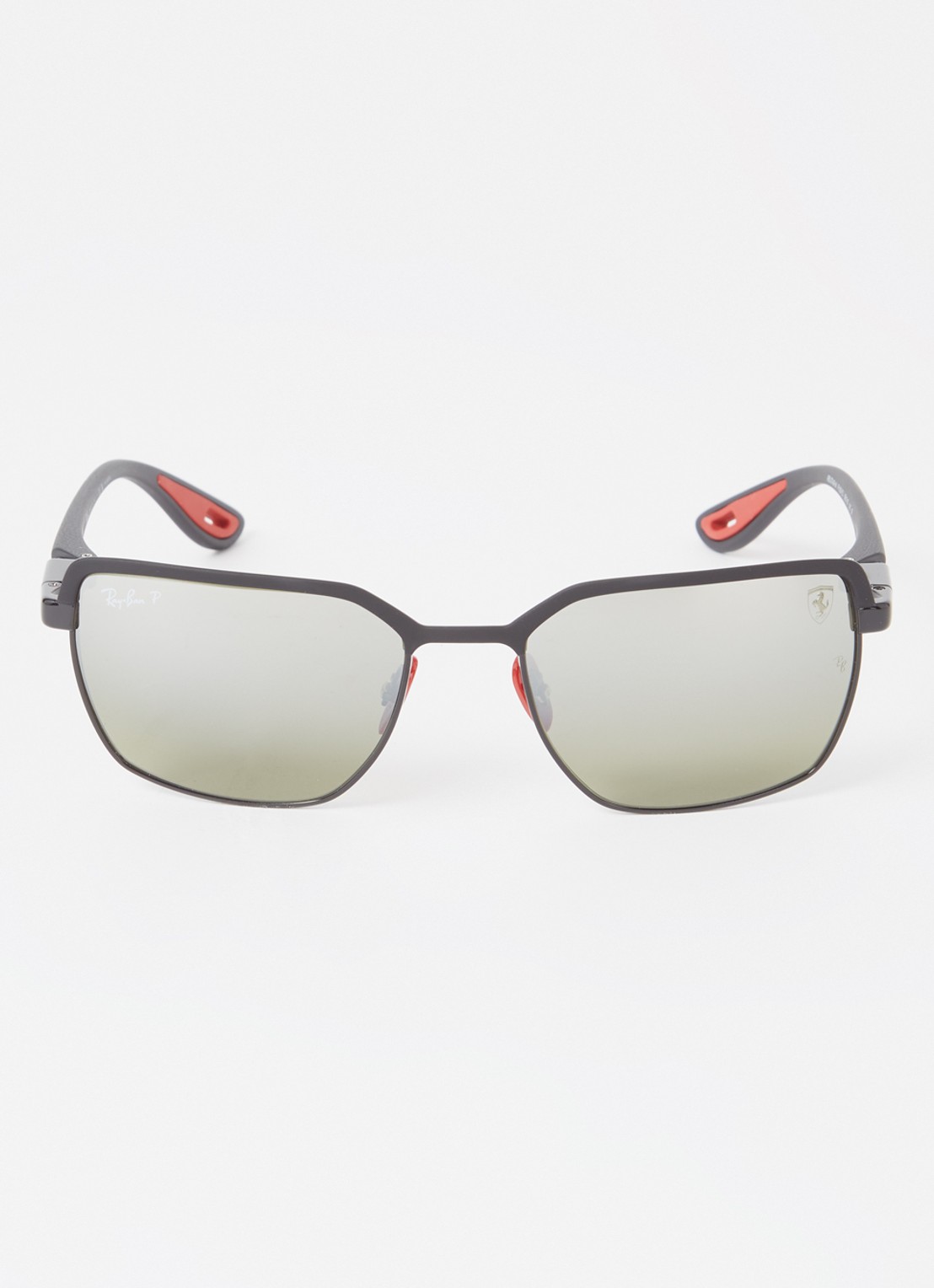 Ray-Ban Scuderia Ferrari zonnebril gepolariseerd RB3743M - detail zwart