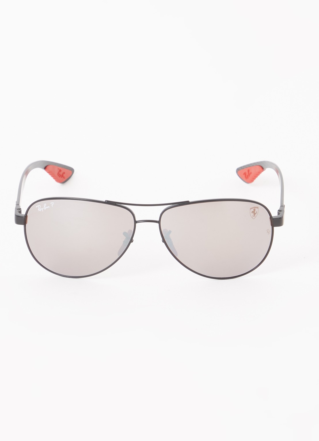 Ray-Ban Scuderia Ferrari zonnebril gepolariseerd RB8331M  - detail zwart