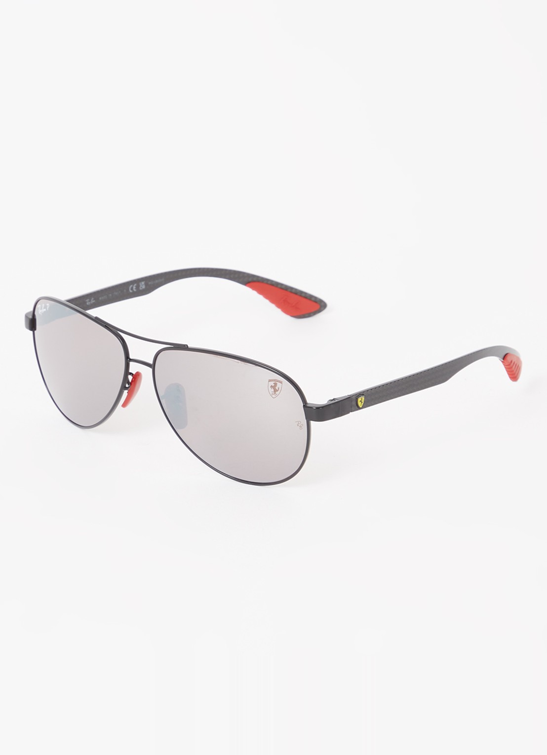 Ray-Ban Scuderia Ferrari zonnebril gepolariseerd RB8331M  - voorkant 4 zwart