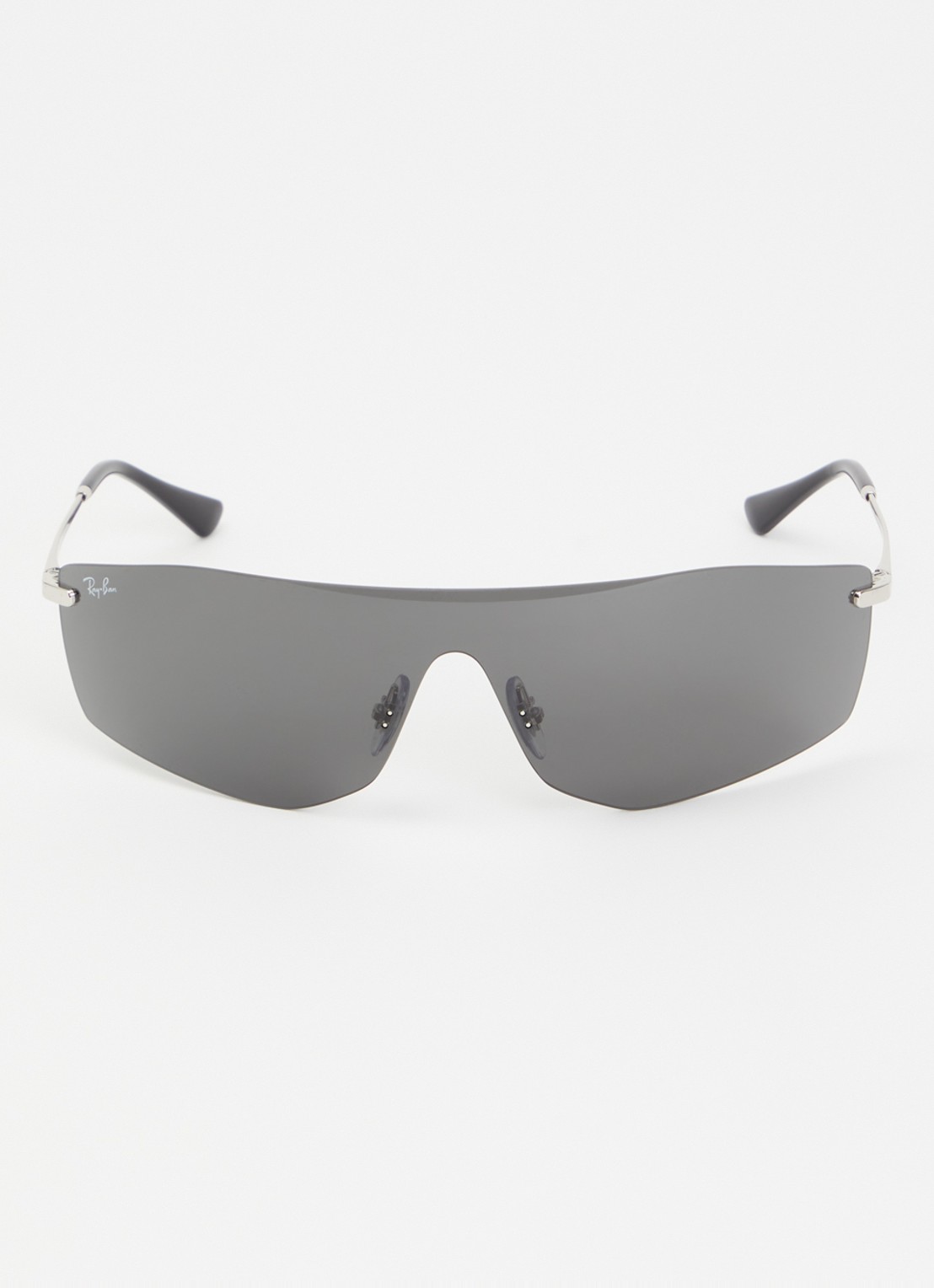 Ray-Ban Shield zonnebril RB3781 - detail 2 zilver