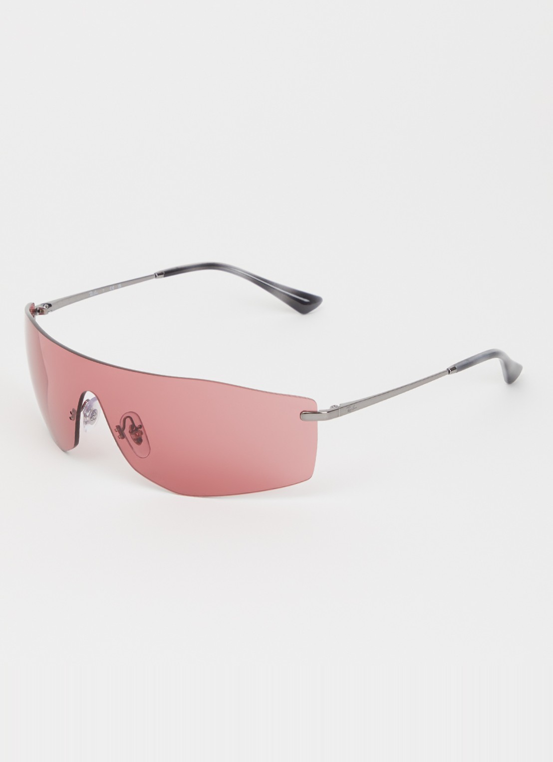 Ray-Ban Shield zonnebril RB3781 - voorkant 4 zilver