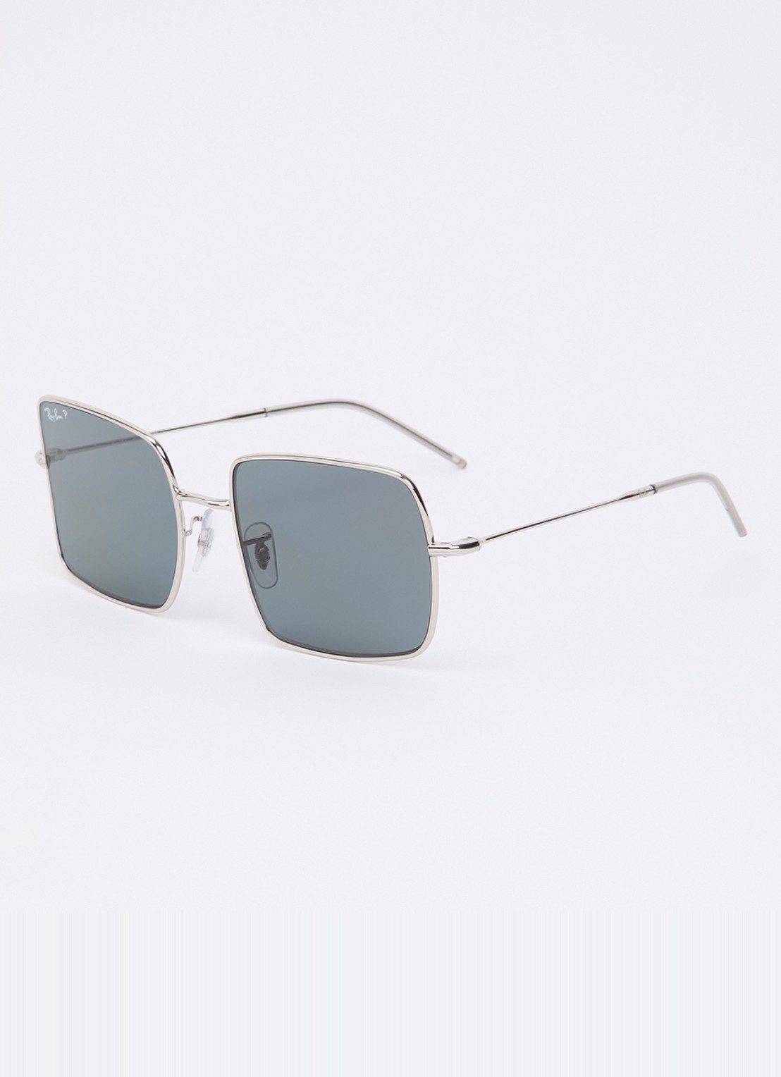 Ray-Ban Square Reverse zonnebril gepolariseerd RBR0104S - voorkant 4 zilver