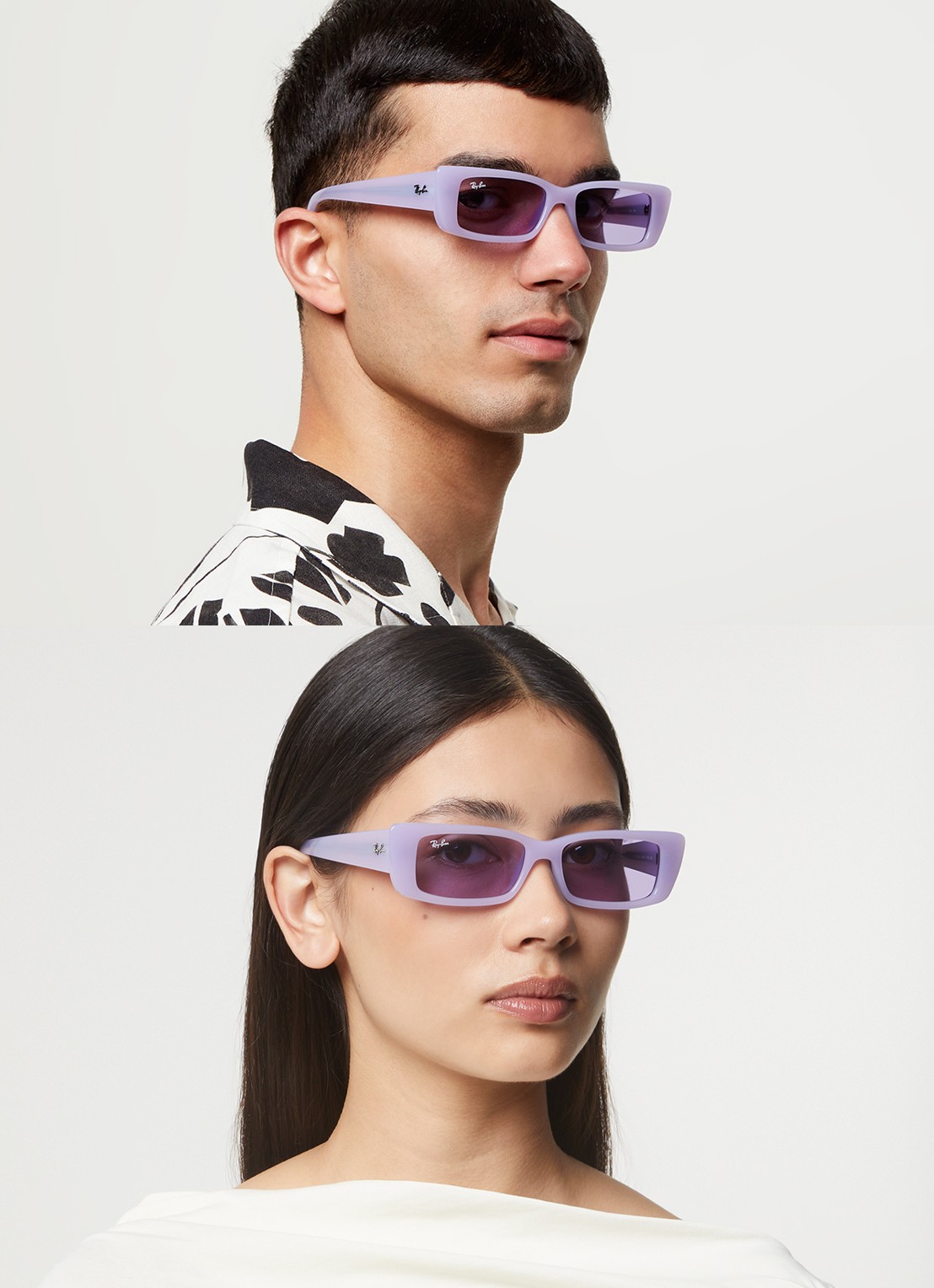 Ray-Ban Teru zonnebril RB4425 - voorkant 2 lila