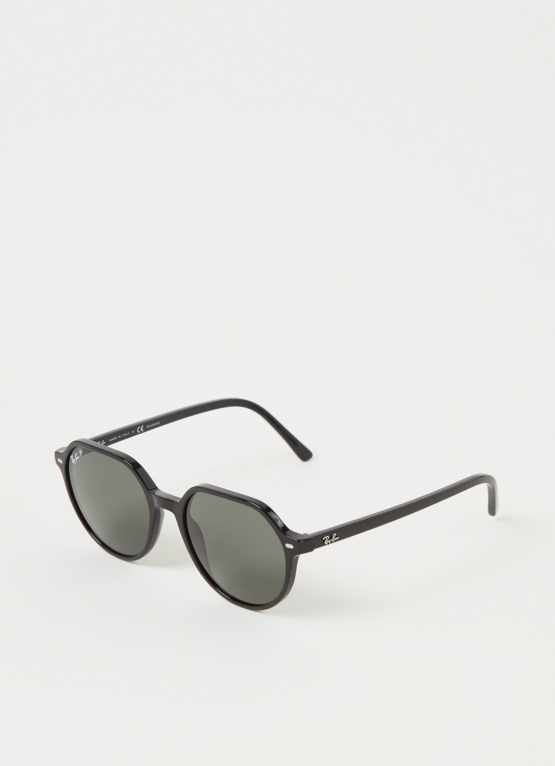 Ray-Ban Thalia zonnebril gepolariseerd RB2195 - voorkant zwart