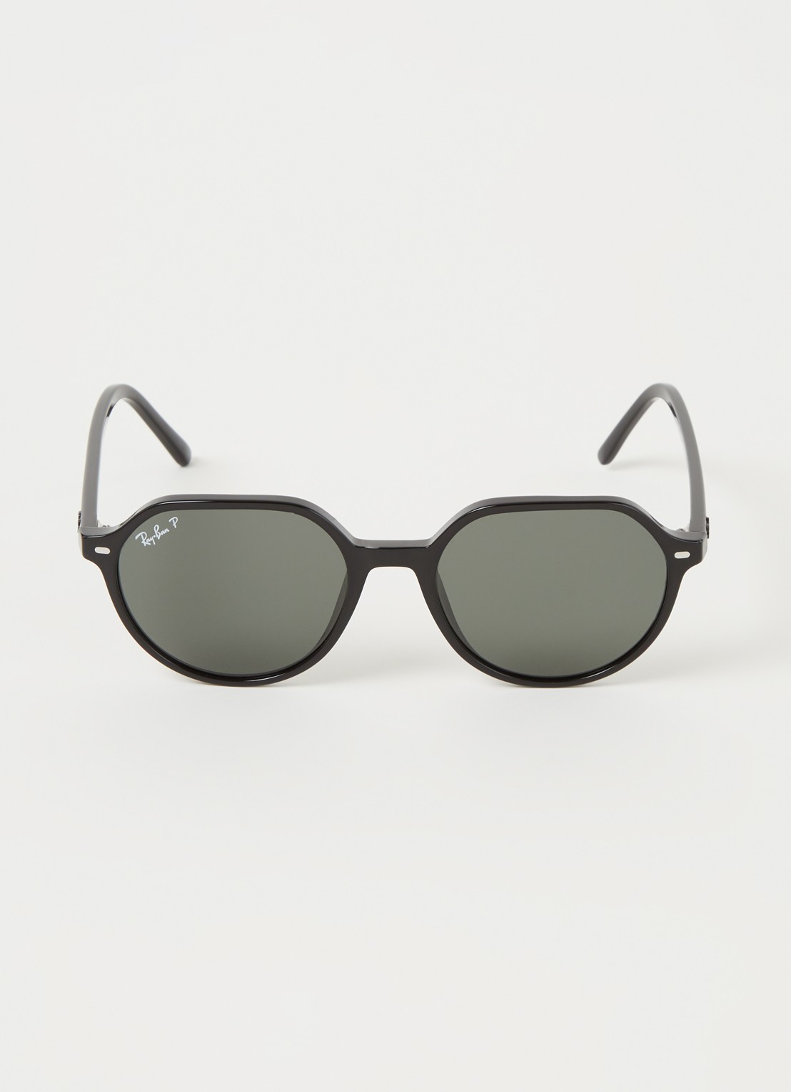 Ray-Ban Thalia zonnebril gepolariseerd RB2195 - voorkant 2 zwart