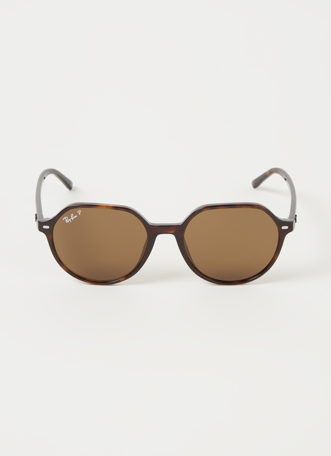 Ray-Ban Thalia zonnebril gepolariseerd RB2195 - voorkant 2 bruin