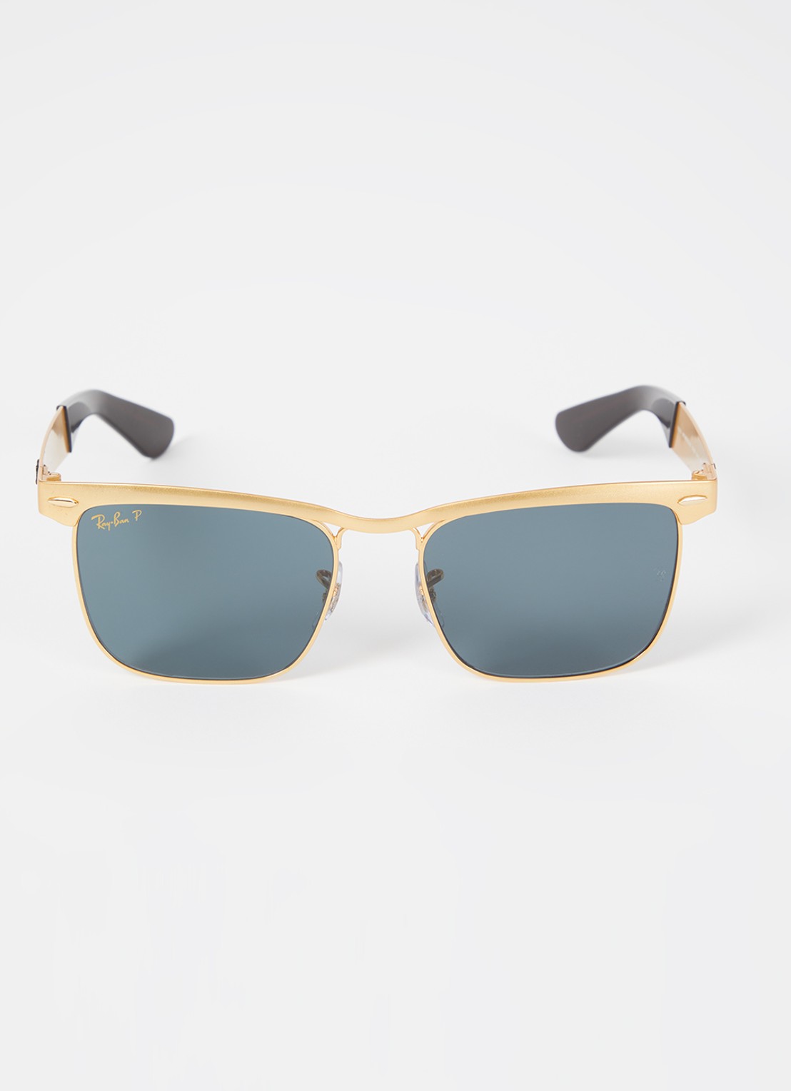 Ray-Ban Wayfarer Deluxe zonnebril gepolariseerd RB3875 - detail 2 goud