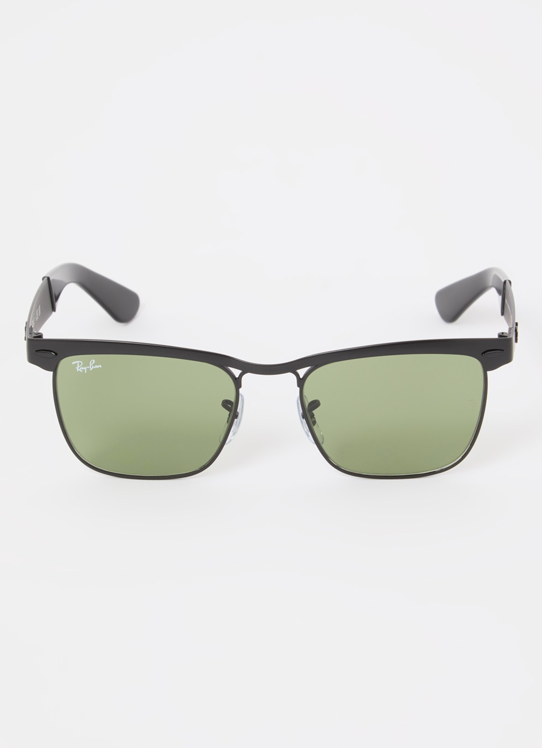 Ray-Ban Wayfarer Deluxe zonnebril RB3875 - detail 2 zwart