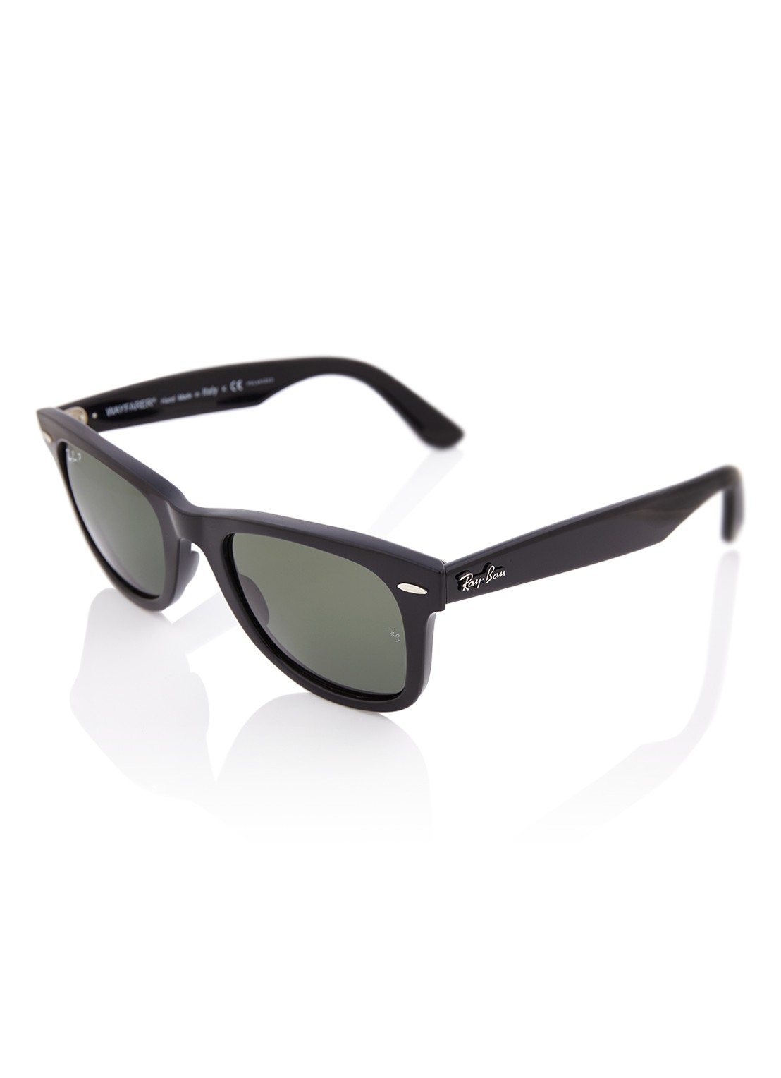 Ray-Ban Wayfarer Ease zonnebril gepolariseerd RB4340 - voorkant zwart