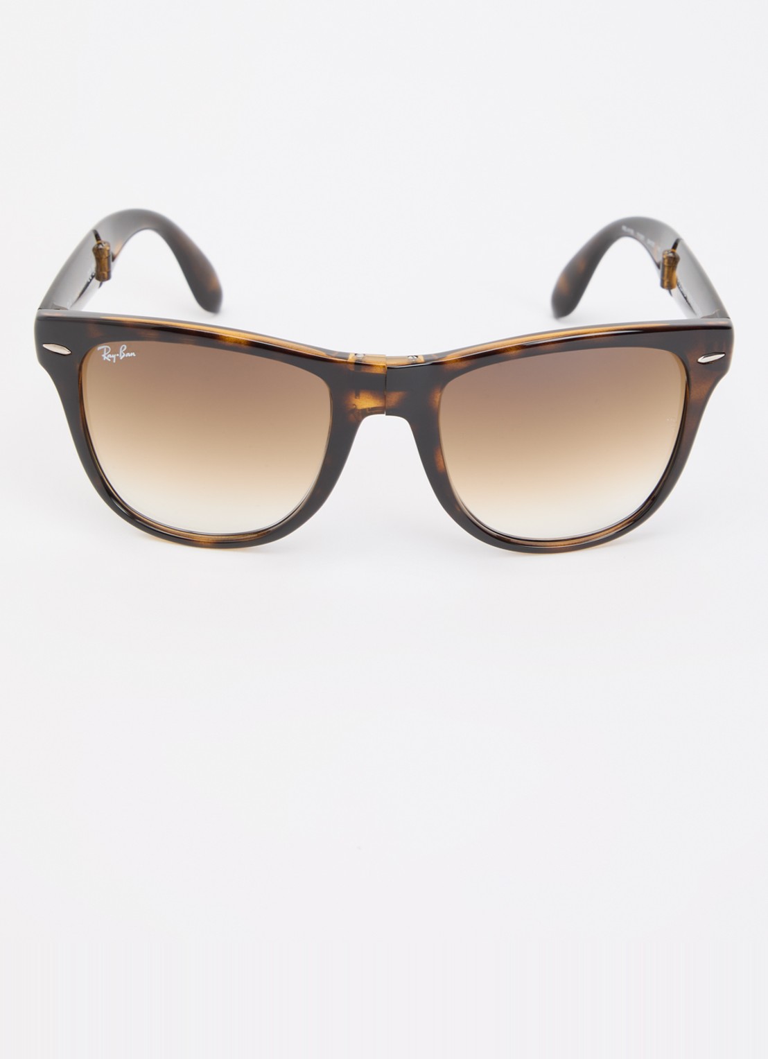 Ray-Ban Wayfarer Folding Classic zonnebril RB4105 - detail 2 bruin