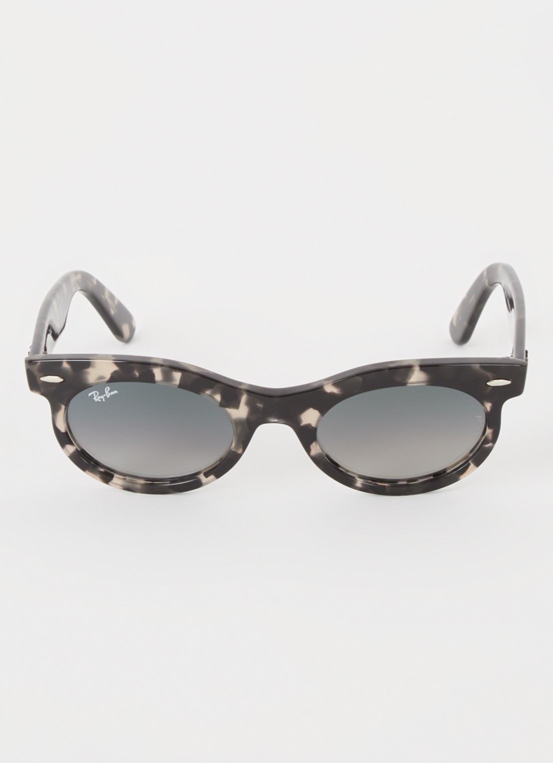 Ray-Ban Wayfarer Oval zonnebril RB2242 - detail grijs