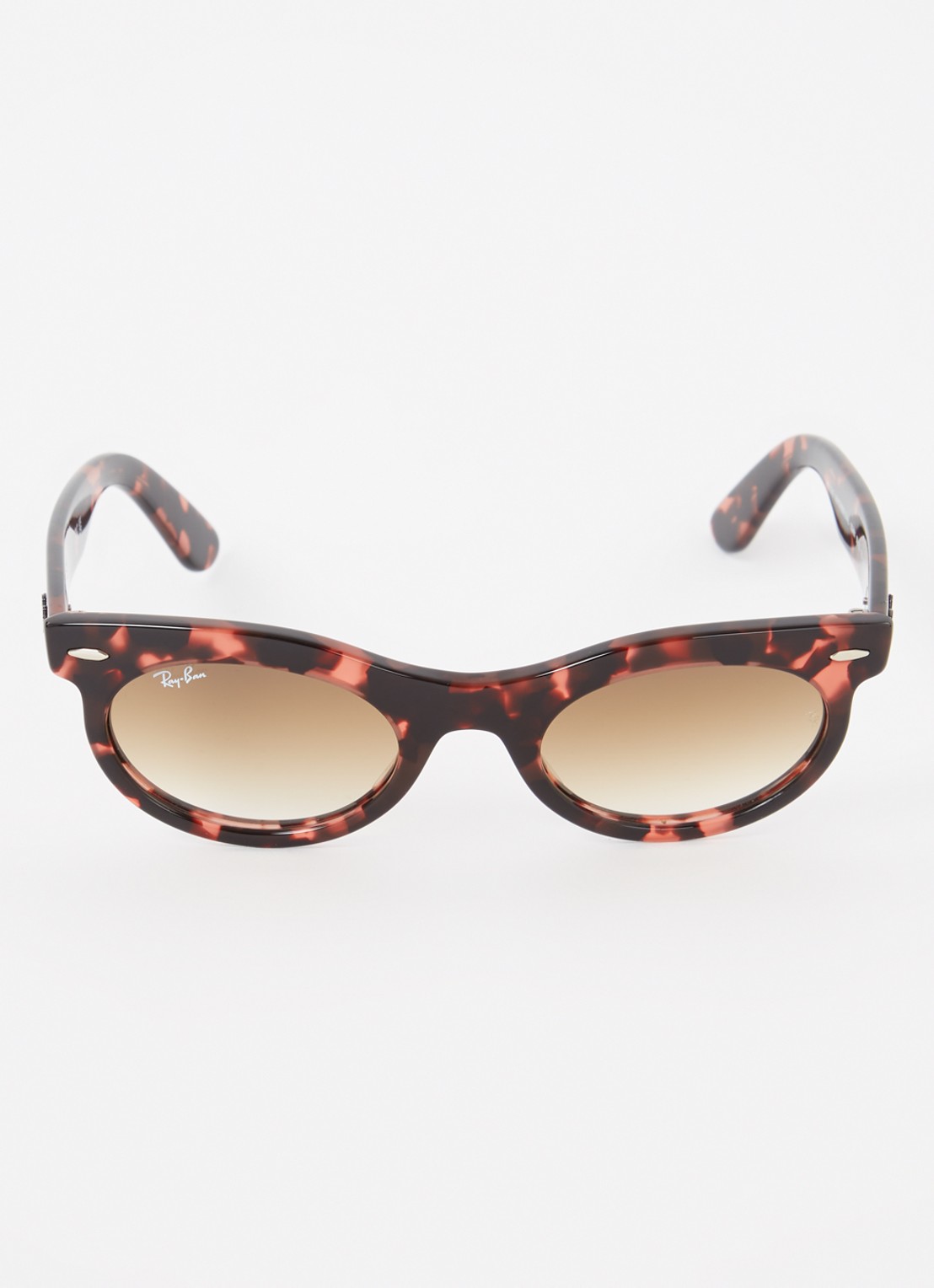 Ray-Ban Wayfarer Oval zonnebril RB2242 - detail cranberryrood