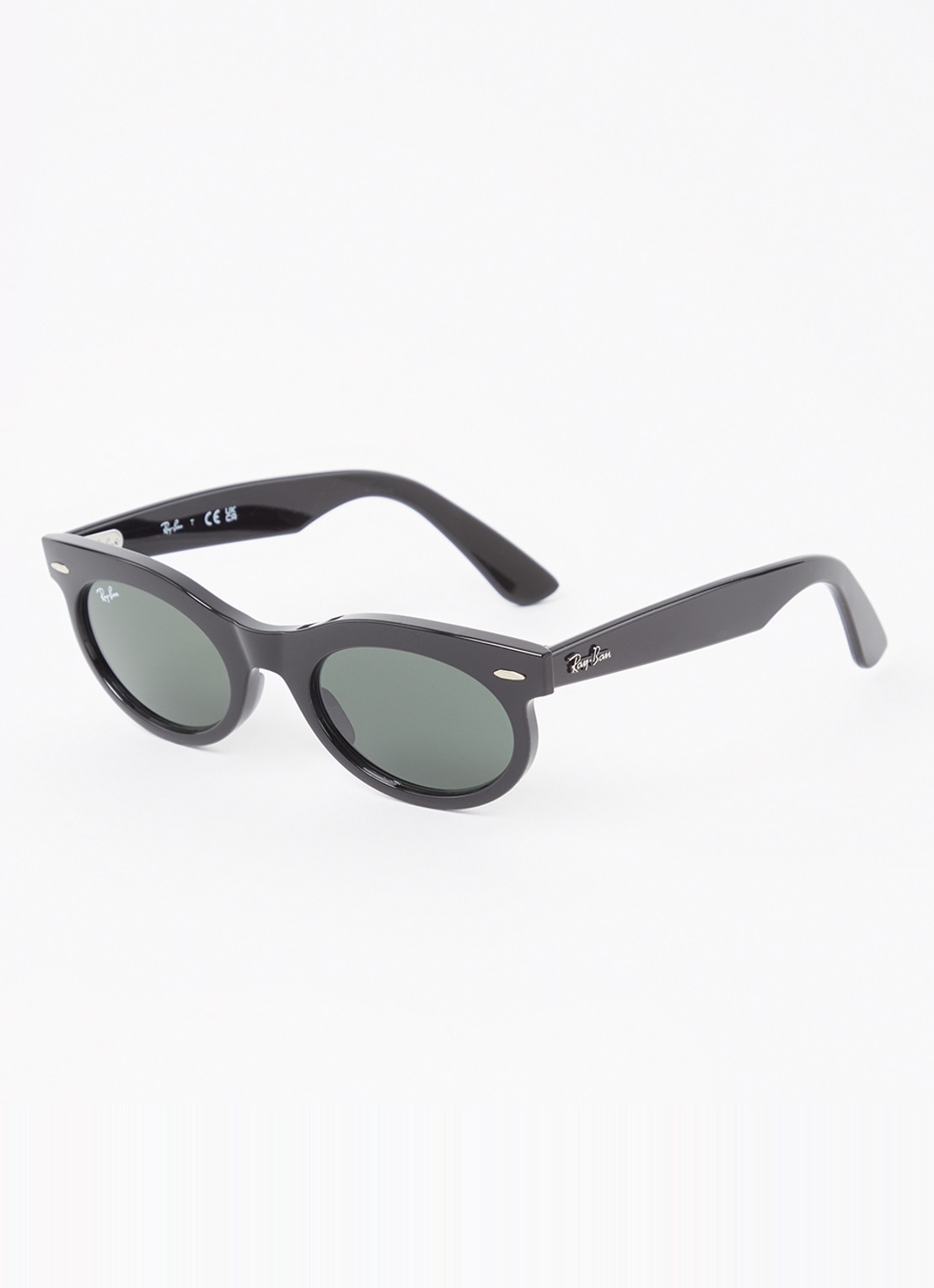 Ray-Ban Wayfarer Oval zonnebril RB2242 - voorkant zwart