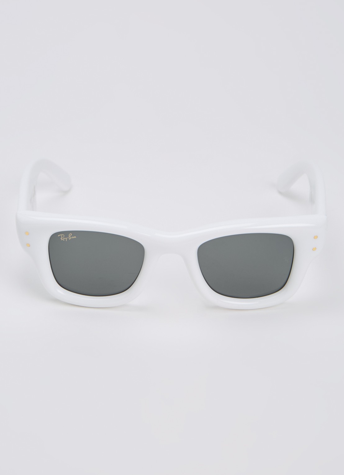 Ray-Ban Wayfarer Puffer zonnebril RB4940 - detail wit