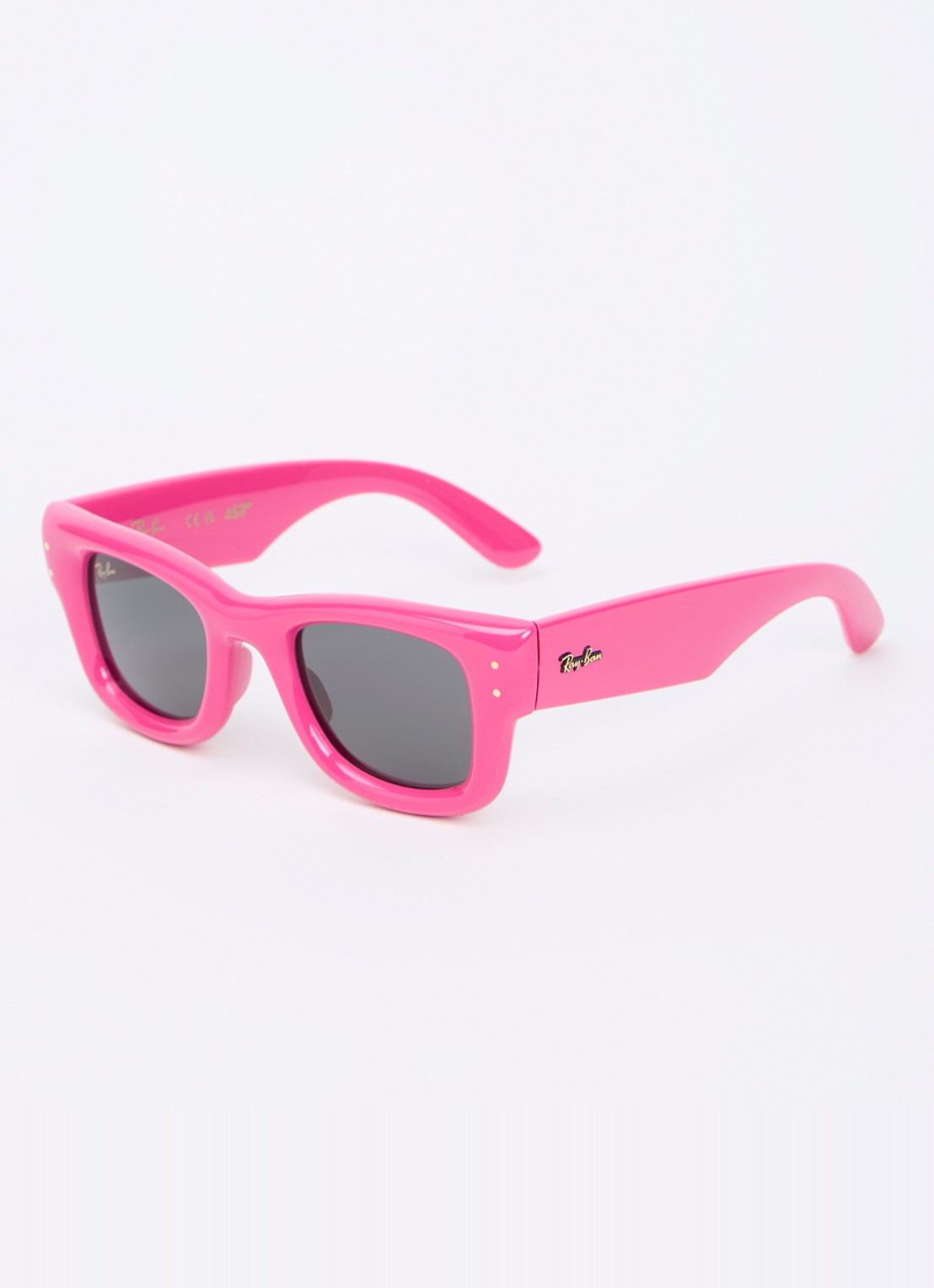 Ray-Ban Wayfarer Puffer zonnebril RB4940 - voorkant 4 roze