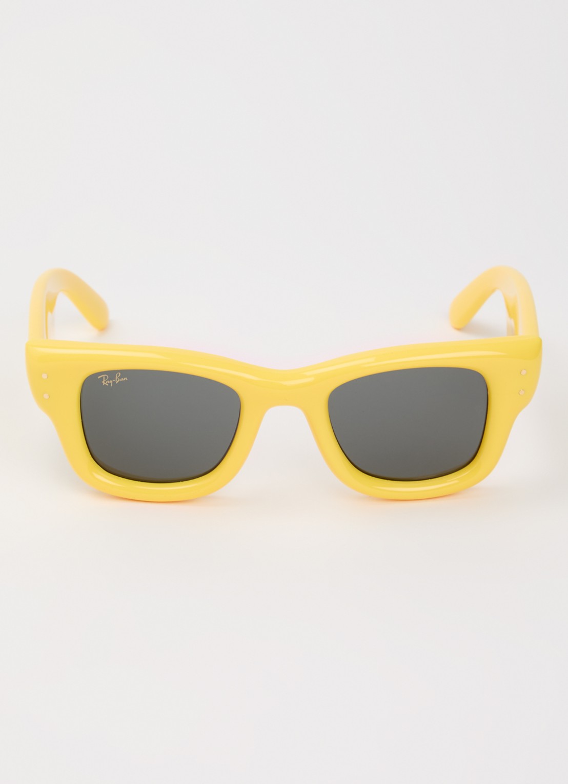 Ray-Ban Wayfarer Puffer zonnebril RB4940 - detail 2 geel