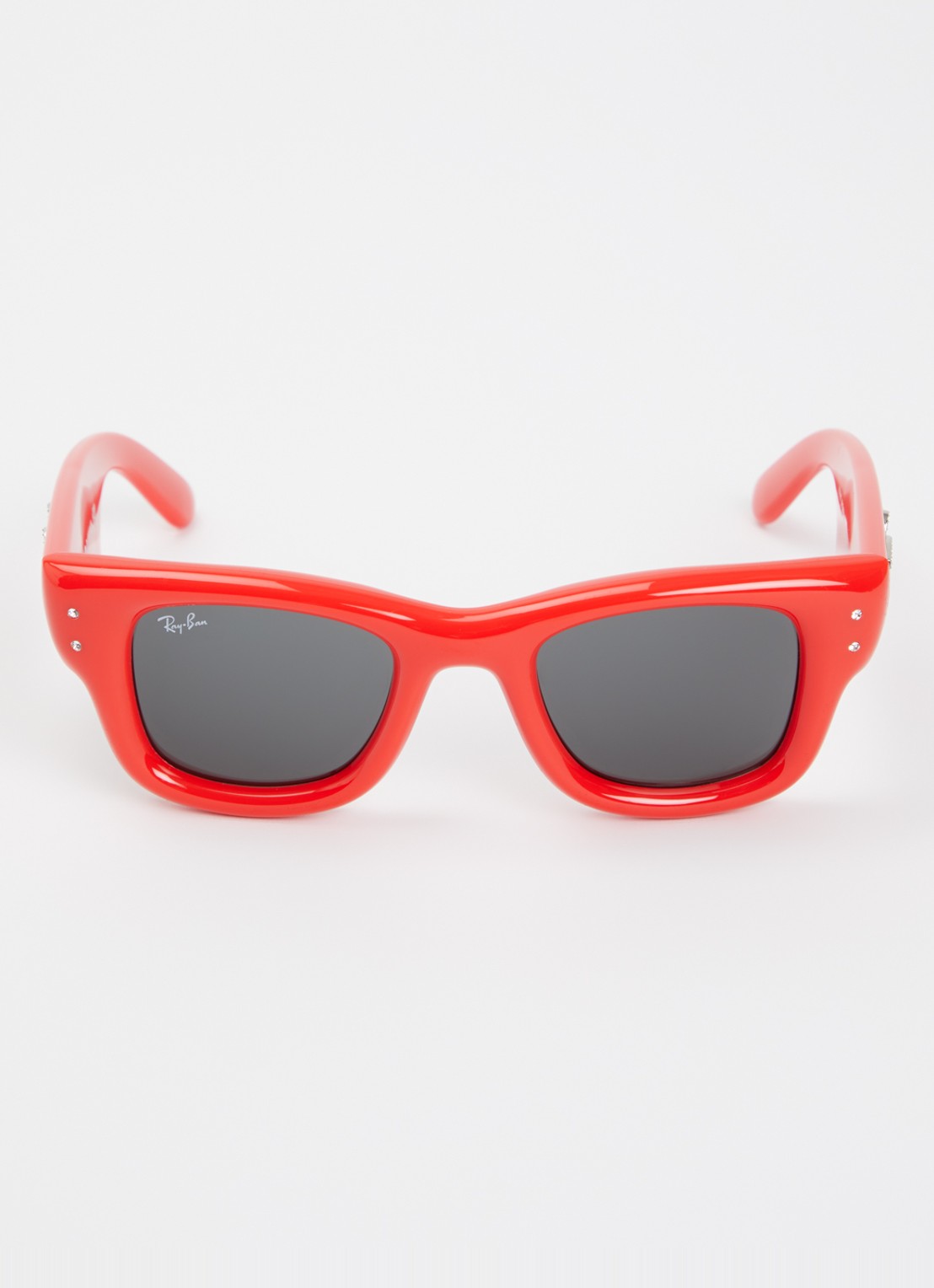 Ray-Ban Wayfarer Puffer zonnebril RB4940 - detail 2 rood