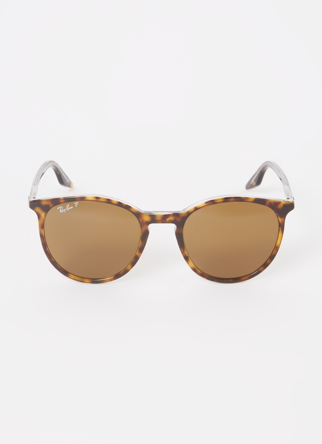 Ray-Ban Wayfarer zonnebril gepolariseerd RB2204 - detail 3 donkerbruin