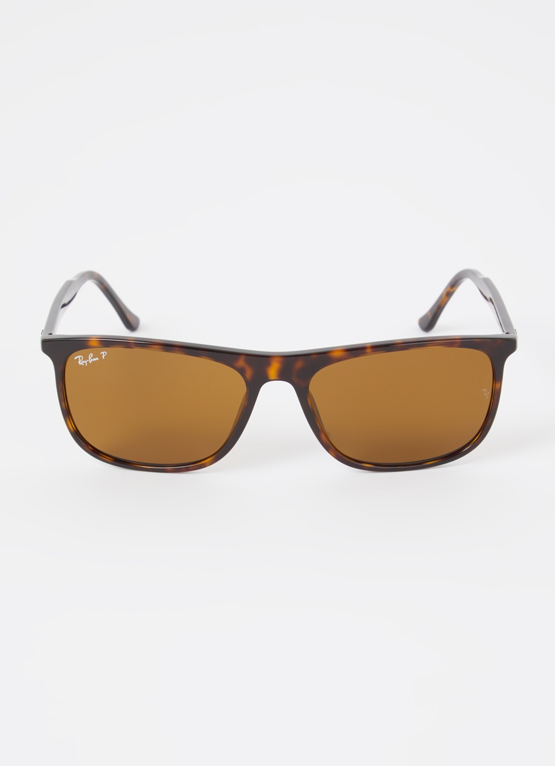 Ray-Ban Wayfarer zonnebril gepolariseerd RB2216 - detail 2 donkerbruin