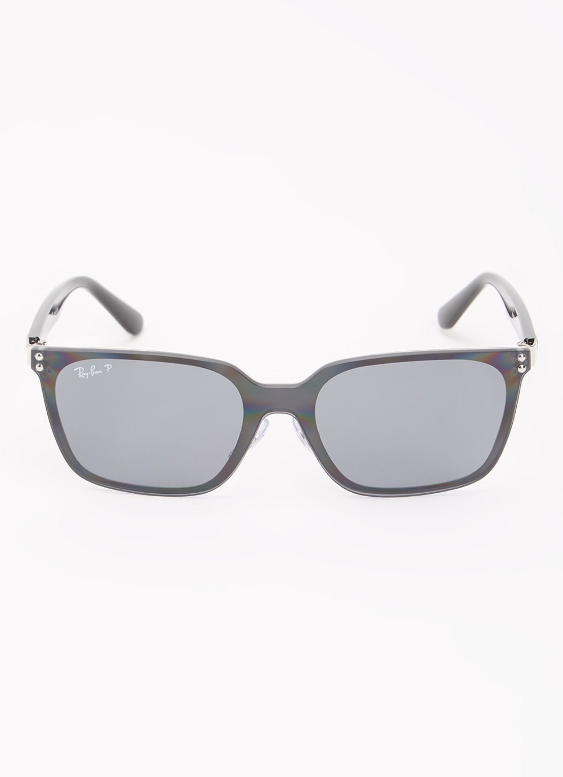 Ray-Ban Wayfarer zonnebril gepolariseerd RB3784D - detail 2 zwart