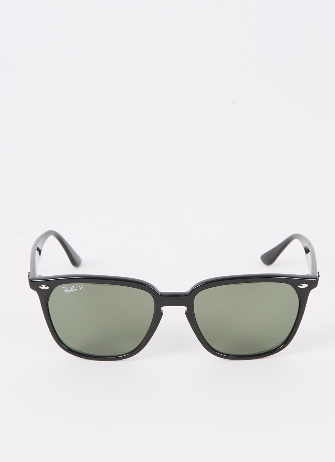 Ray-Ban Wayfarer zonnebril gepolariseerd RB4362 - detail zwart
