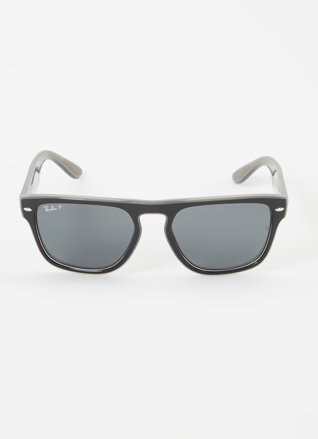 Ray-Ban Wayfarer zonnebril gepolariseerd RB4407  - detail zwart