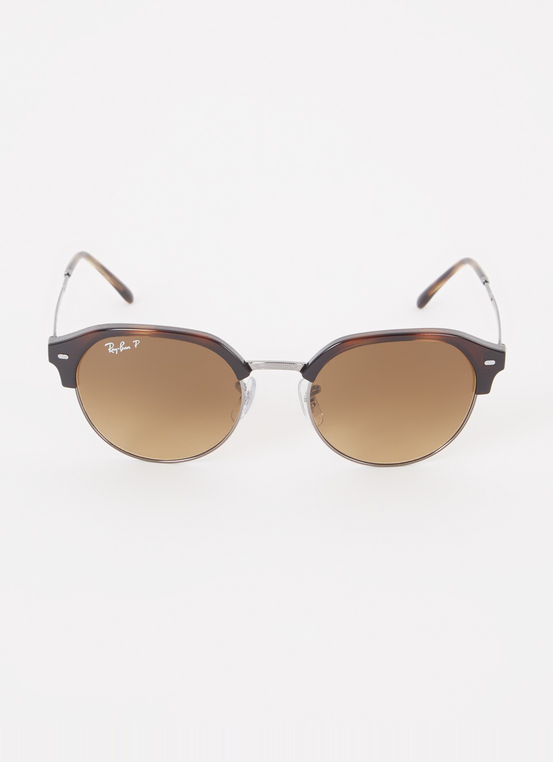 Ray-Ban Wayfarer zonnebril gepolariseerd RB4429 - detail 3 donkerbruin