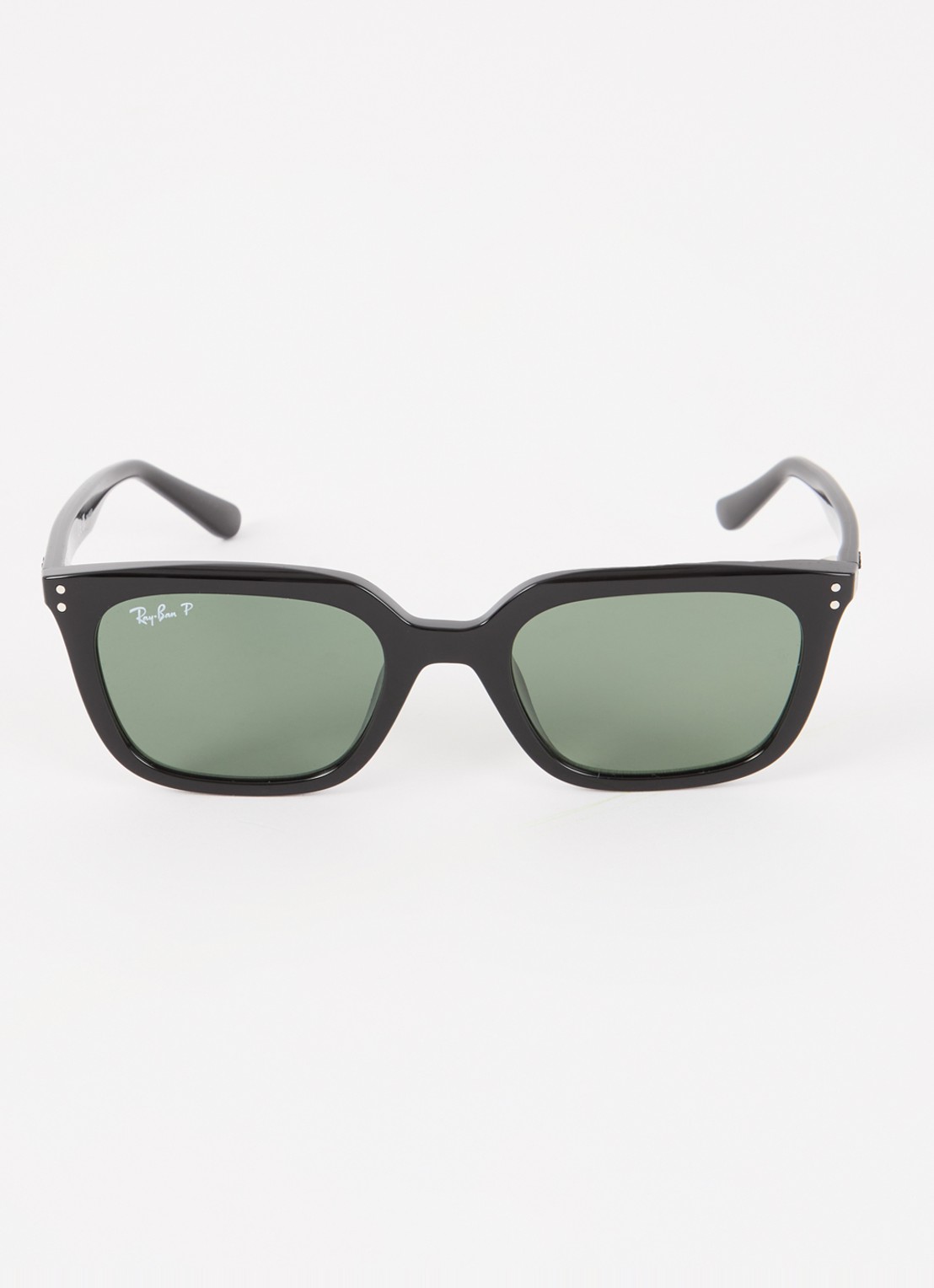 Ray-Ban Wayfarer zonnebril gepolariseerd RB4439D  - detail zwart
