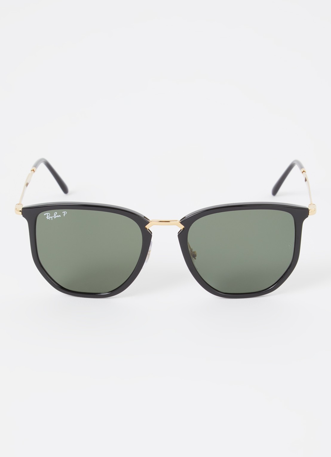 Ray-Ban Wayfarer zonnebril gepolariseerd RB4451 - detail 2 zwart