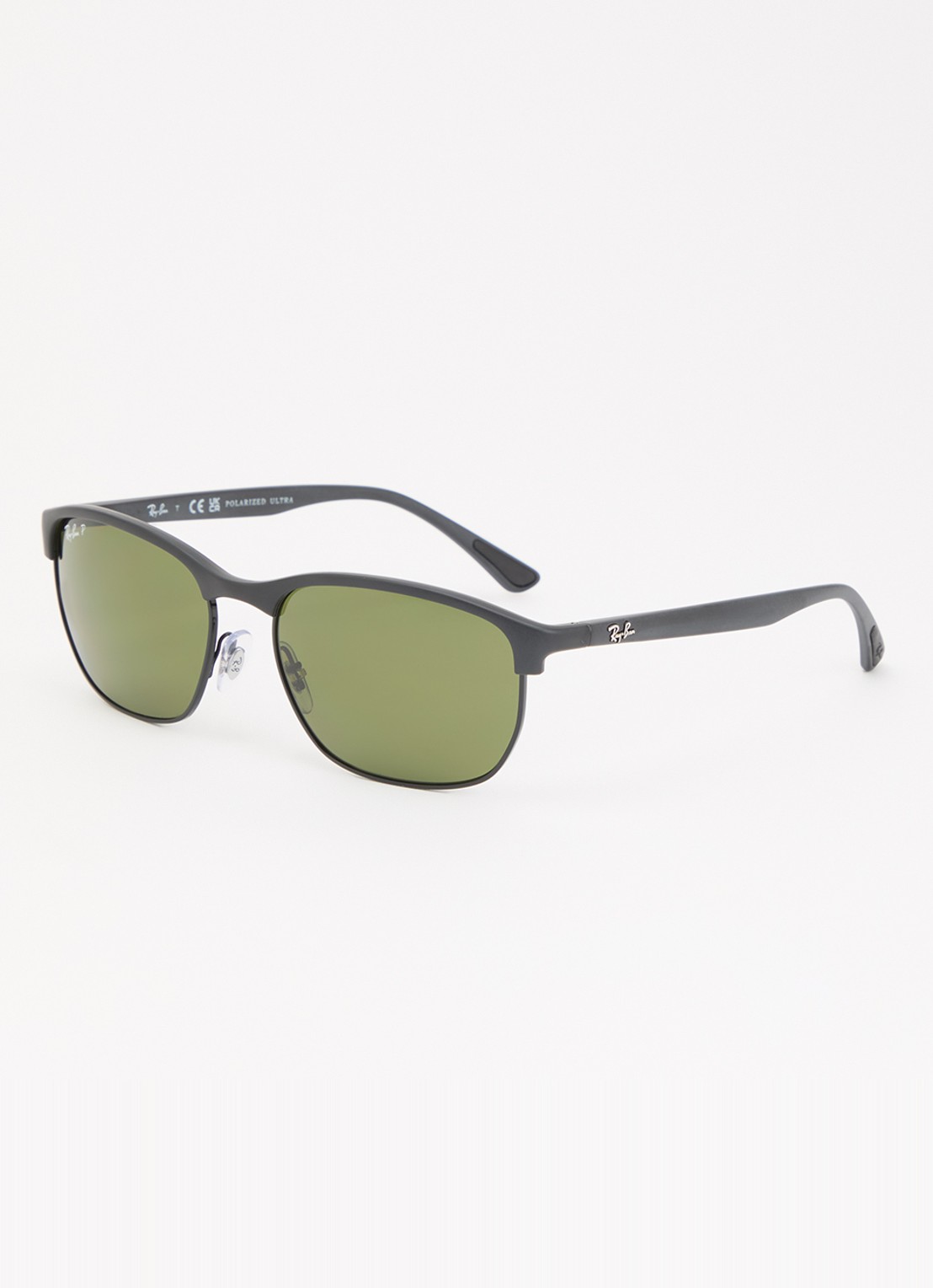 Ray-Ban Wayfarer zonnebril gepolariseerd RB4469 - voorkant 4 zwart