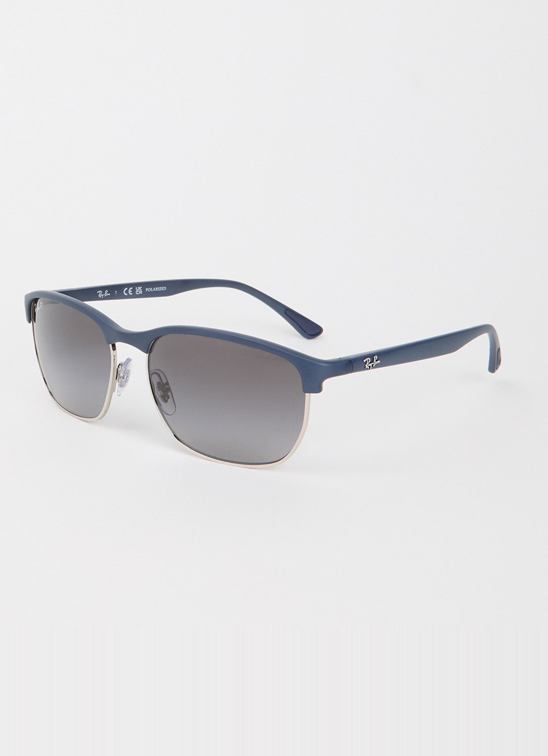 Ray-Ban Wayfarer zonnebril gepolariseerd RB4469 - voorkant 4 donkerblauw