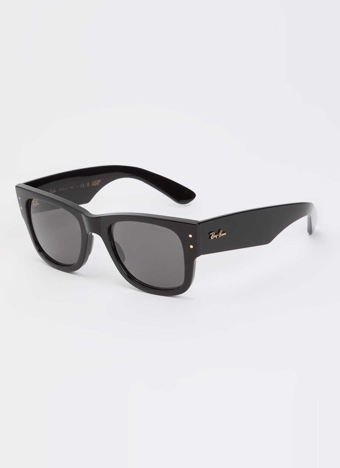 Ray-Ban Wayfarer zonnebril RB0804S - voorkant zwart