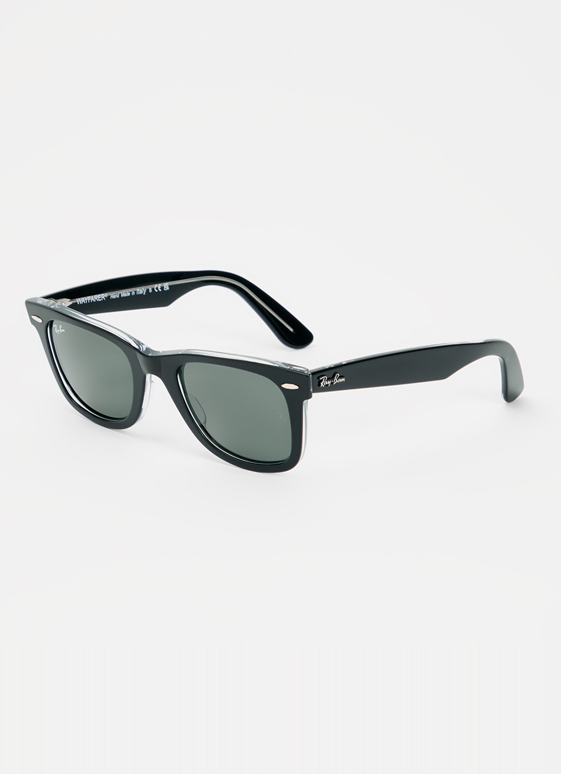 Ray-Ban Wayfarer zonnebril RB2140 - voorkant zwart