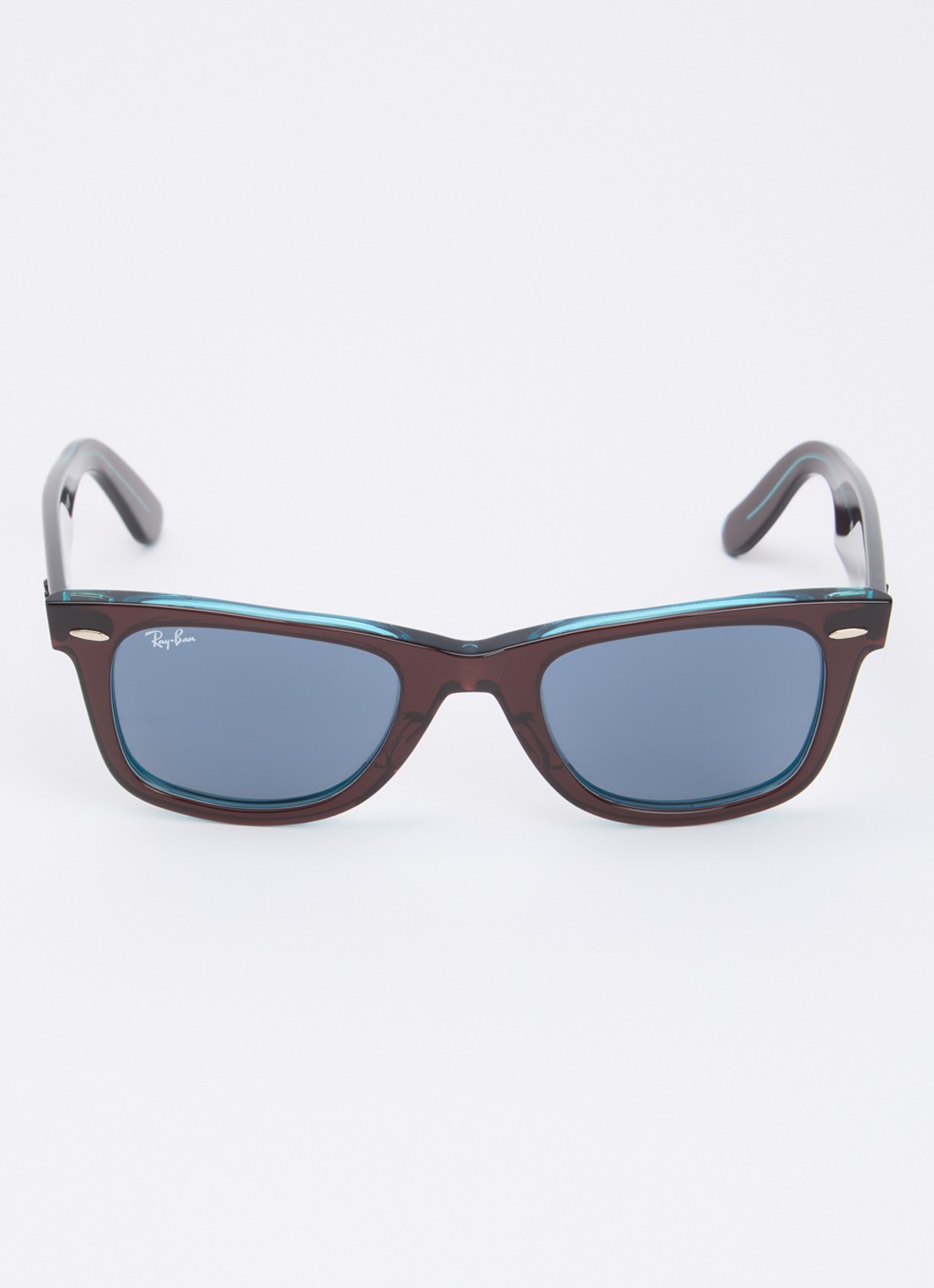 Ray-Ban Wayfarer zonnebril RB2140 - detail 2 donkerbruin