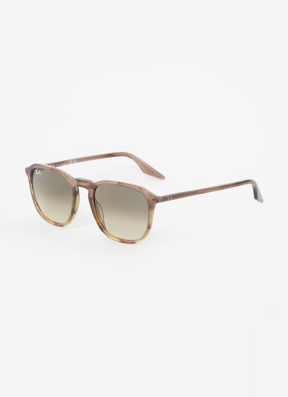 Ray-Ban Wayfarer zonnebril RB2203 - voorkant 4 donkerbruin