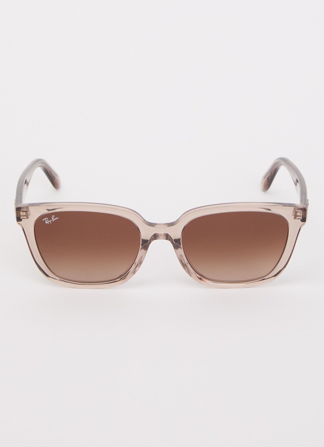 Ray-Ban Wayfarer zonnebril RB2243D - detail lichtbruin