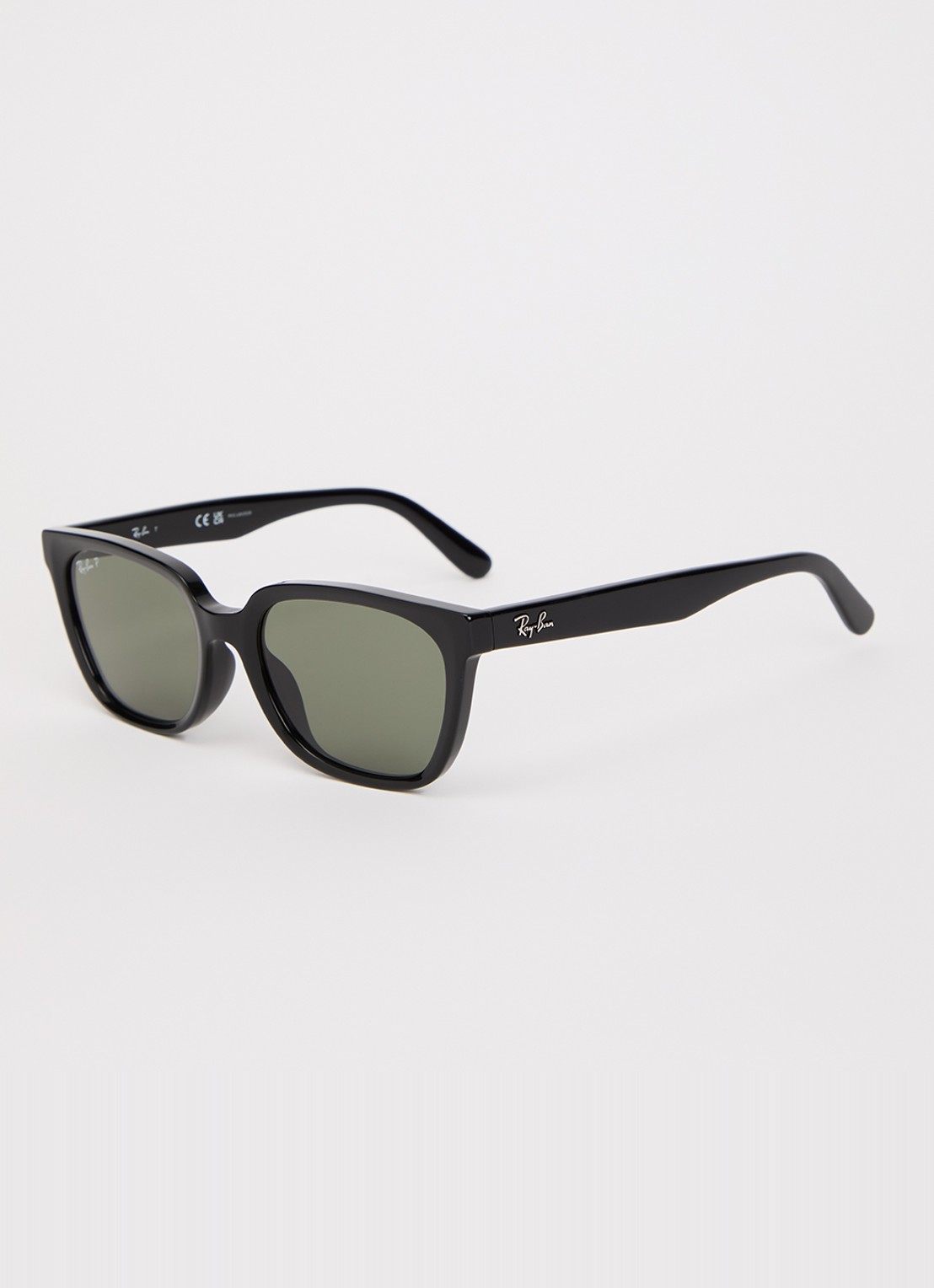 Ray-Ban Wayfarer zonnebril RB2243D - voorkant zwart