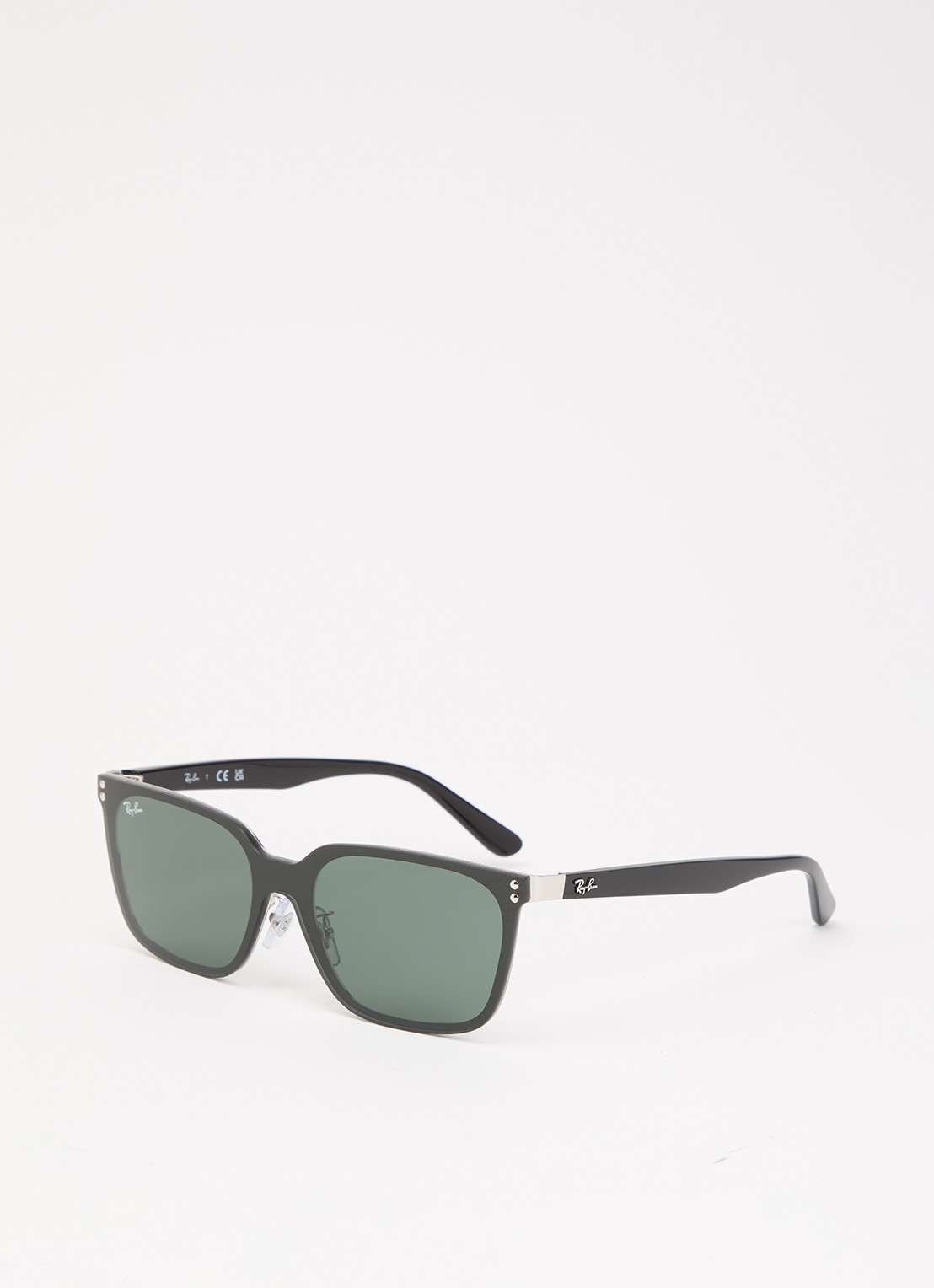 Ray-Ban Wayfarer zonnebril RB3784D - voorkant zwart