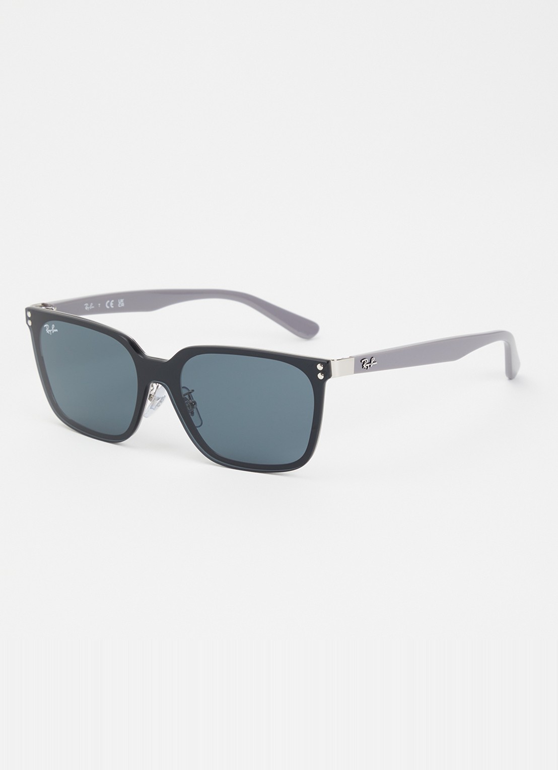 Ray-Ban Wayfarer zonnebril RB3784D - voorkant grijs