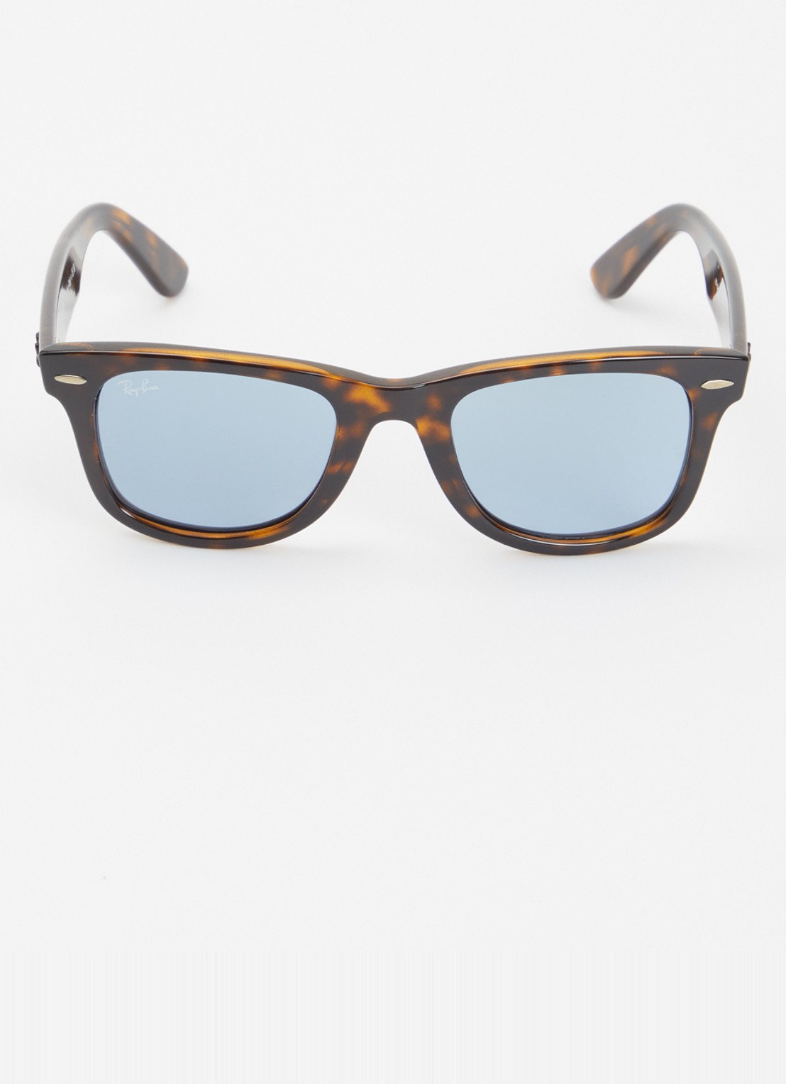 Ray-Ban Wayfarer zonnebril RB4340 - detail 2 donkerbruin