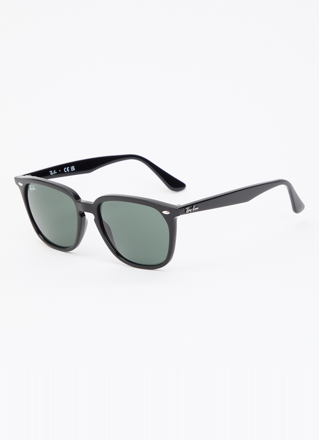 Ray-Ban Wayfarer zonnebril RB4362 - voorkant 4 zwart